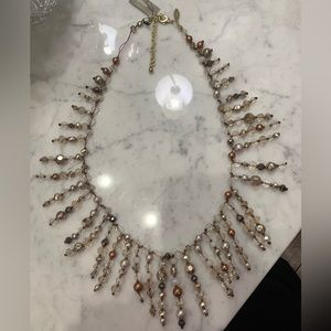 Brand new, never worn Chico’s beaded necklace